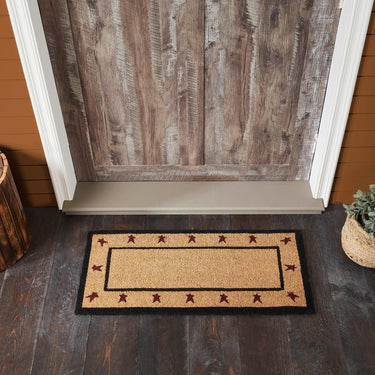 Connell Coir Rug Rect Stars 17x36 - The Fox Decor